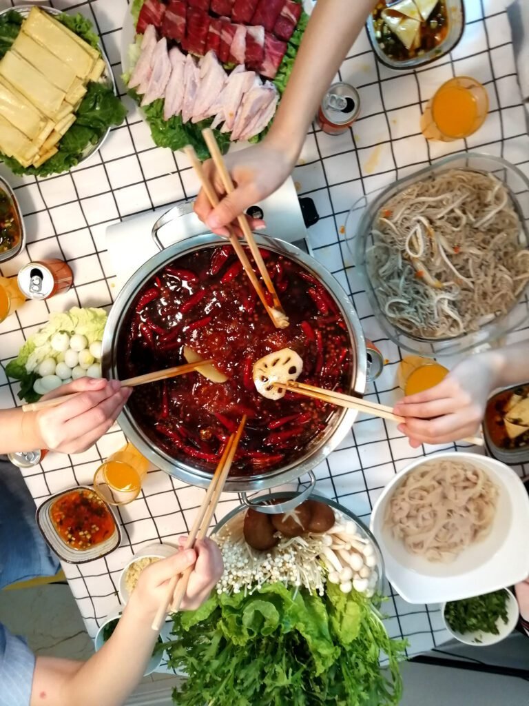 how-to-eat hot pot