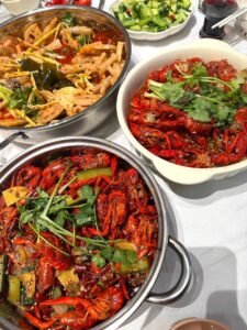 spicy crayfish lays